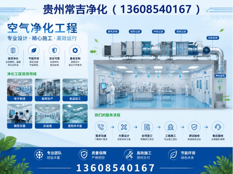 开阳县净化配套设备展示图