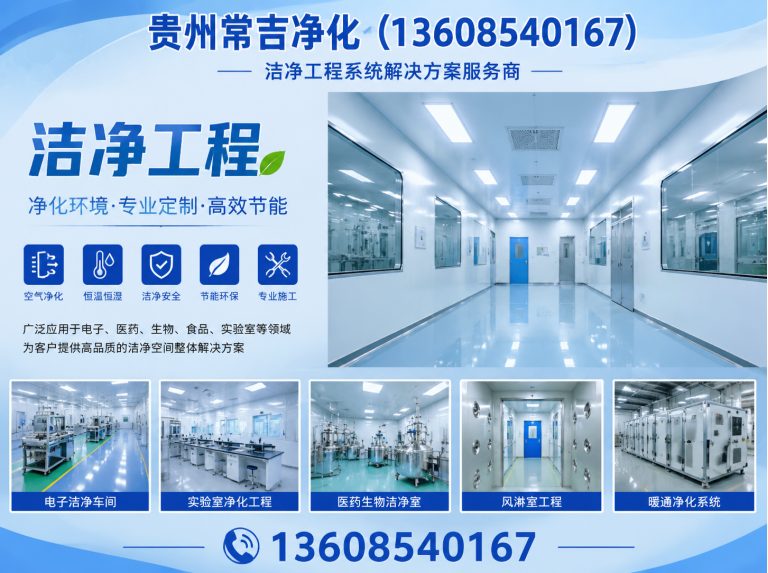 开阳县实验室净化展示图
